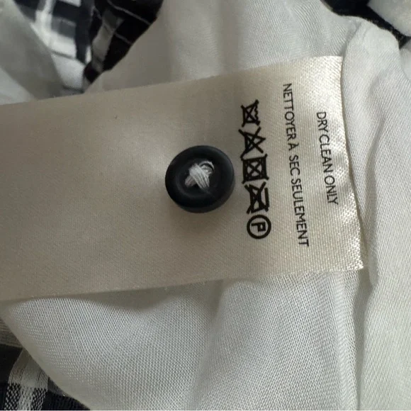 Maeve By Anthropologie Size 14 Plaid Mini Shirt Dress Sleeveless Garden Party - Picture 6 of 6